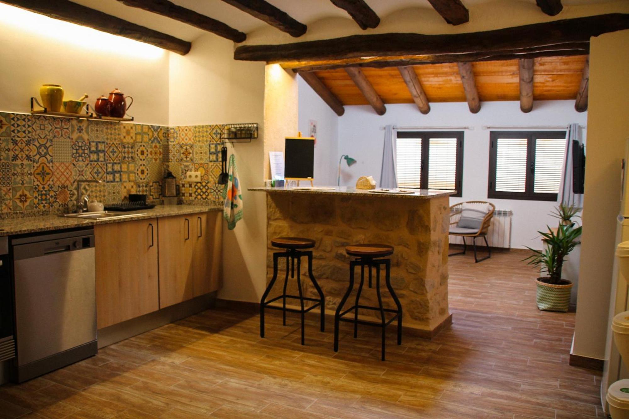 Villa La Casa Del Castell Horta de Sant Joan Esterno foto