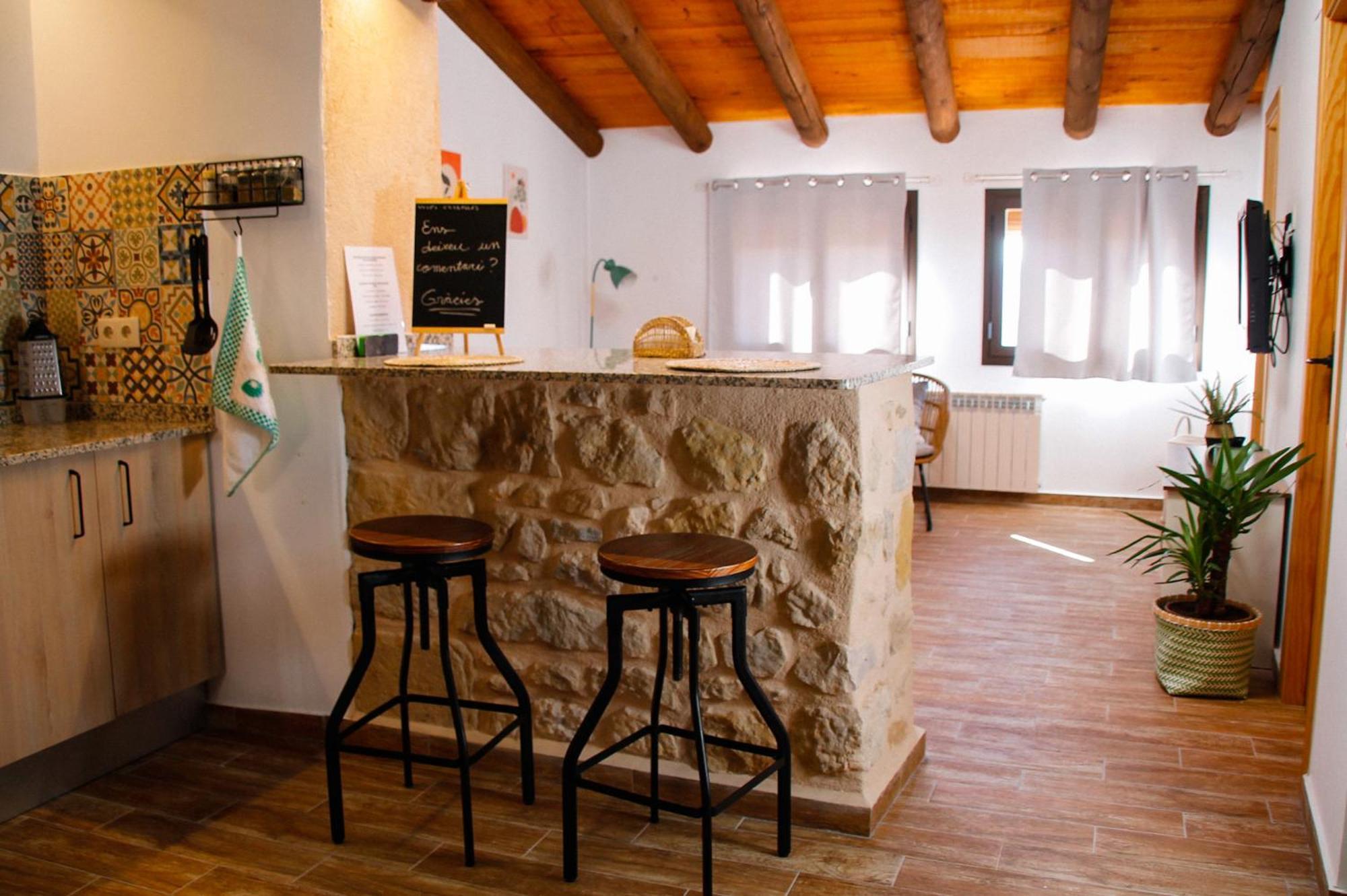 Villa La Casa Del Castell Horta de Sant Joan Esterno foto
