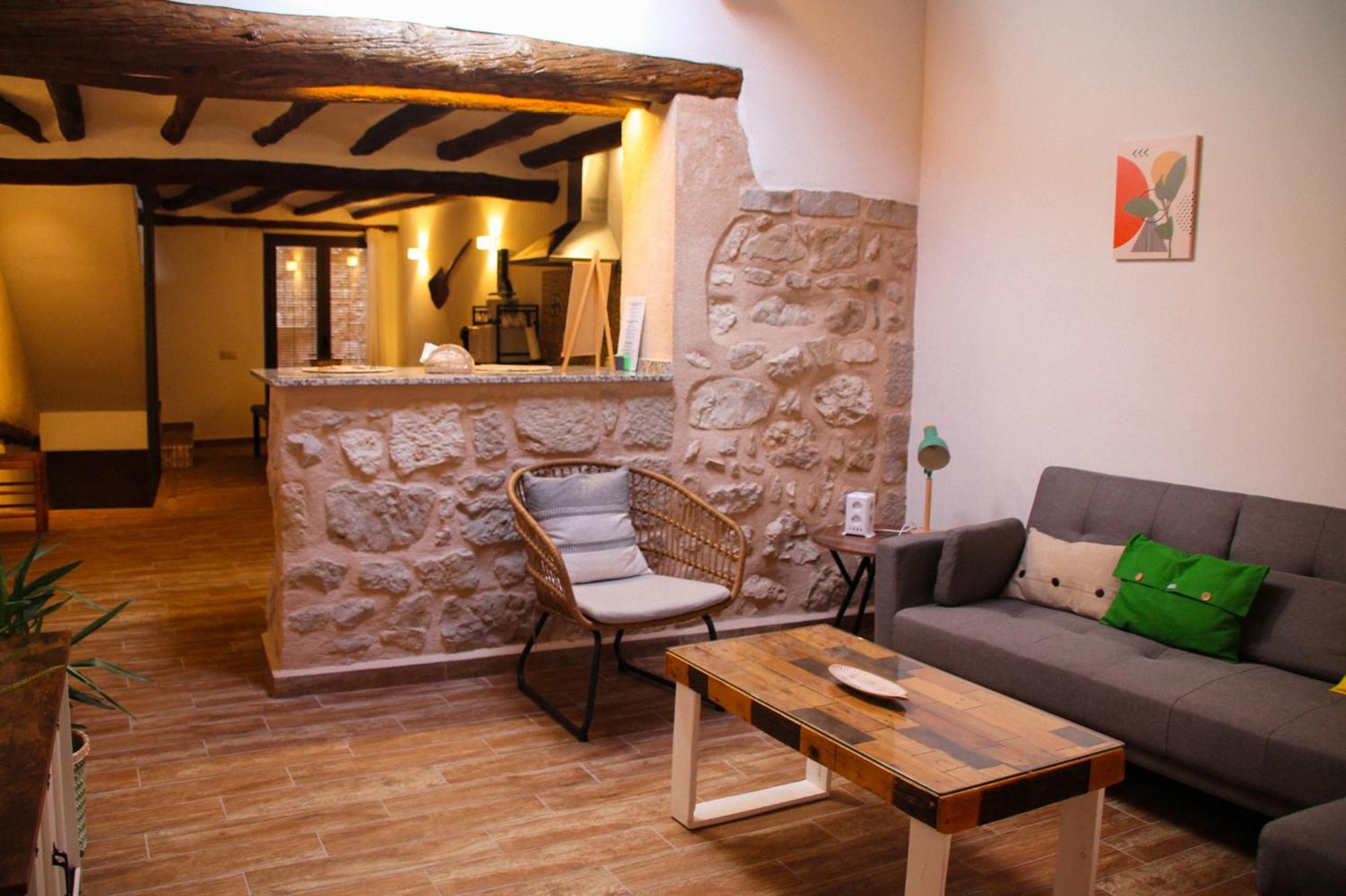 Villa La Casa Del Castell Horta de Sant Joan Esterno foto